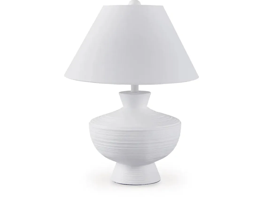 Mor Furniture Harelwood Table Lamp In White