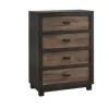 Mor Furniture Harlington Chest In Walnut