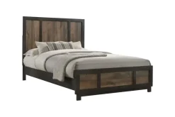 Mor Furniture Harlington Panel Bed In Walnut, Full