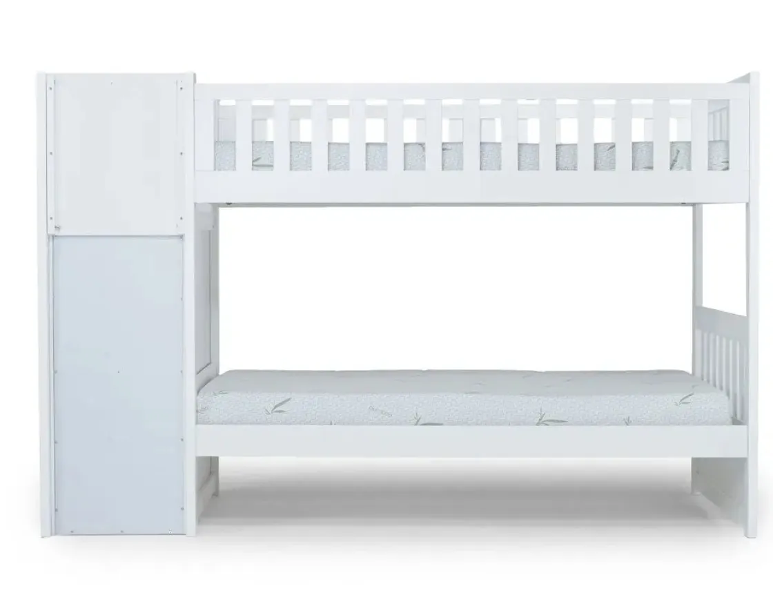 Kids Mor Furniture Harlow Bunk Bed In Espresso, Twin/Twin