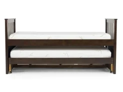 Kids Mor Furniture Harlow Captain Bed W/ Storage Trundle In Espresso