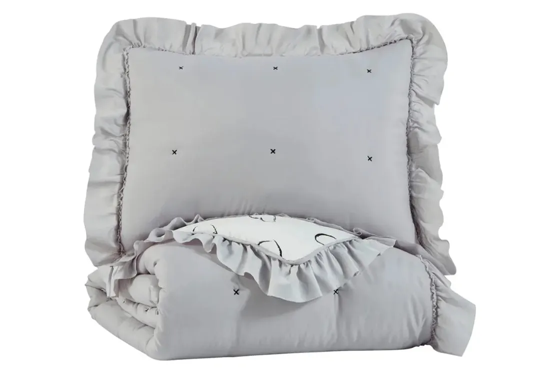 Mor Furniture Hartlen 2 Piece Coverlet Set, Twin