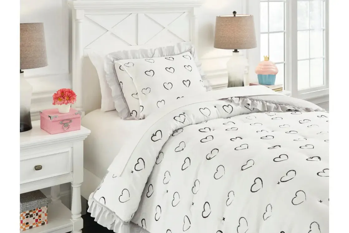 Mor Furniture Hartlen 2 Piece Coverlet Set, Twin