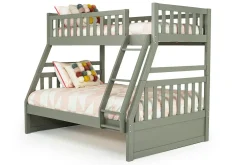 Kids Mor Furniture Hayden Bunk Bed In Espresso, Twin/Full
