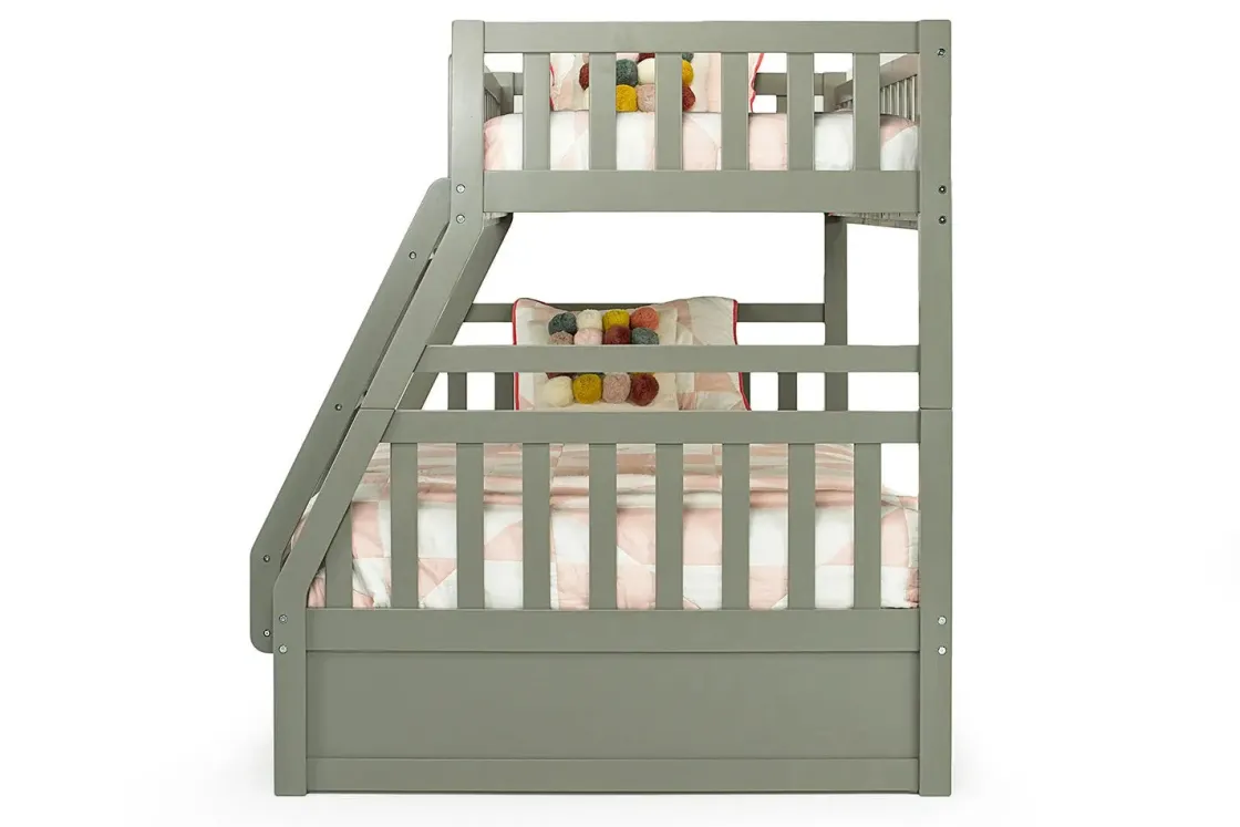 Kids Mor Furniture Hayden Bunk Bed In Espresso, Twin/Full