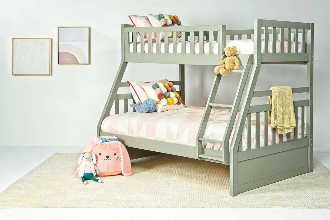 Kids Mor Furniture Hayden Bunk Bed In Espresso, Twin/Full
