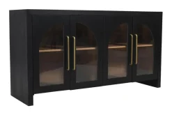Mor Furniture Heron Media Console In Natural, 70 Inch