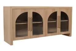Mor Furniture Heron Media Console In Natural, 70 Inch