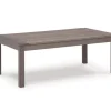 Mor Furniture Hillside Barn Outdoor Coffee Table In Gray/Brown