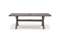 Mor Furniture Hillside Barn Outdoor Dining Table In Gray/Brown