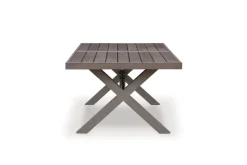 Mor Furniture Hillside Barn Outdoor Dining Table In Gray/Brown