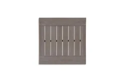 Mor Furniture Hillside Barn Outdoor End Table In Gray/Brown