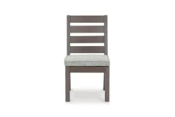 Mor Furniture Hillside Barn Outdoor Side Chair In Gray/Brown, Set Of 2