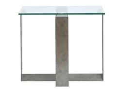 Mor Furniture Holden End Table In Aged Pewter