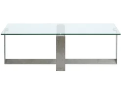 Mor Furniture Holden Rectangle Coffee Table In Aged Pewter