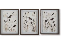 Mor Furniture Honslow Floral Wall Art, Set Of 3