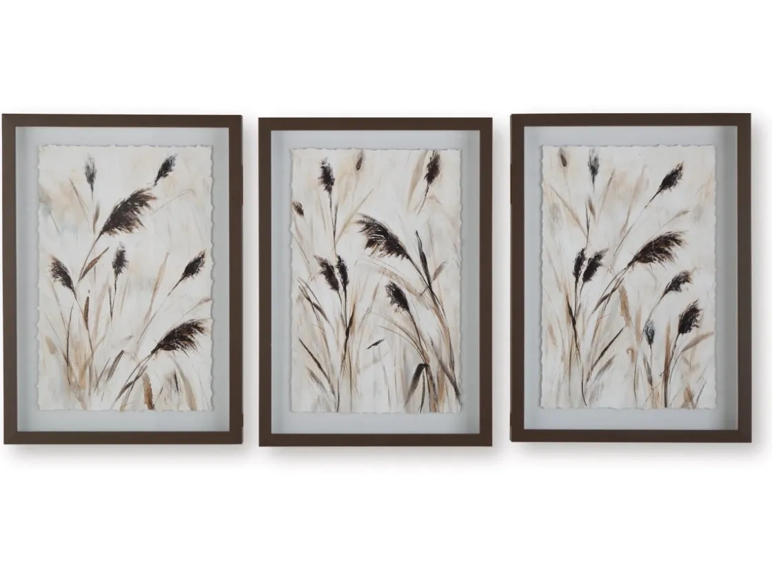 Mor Furniture Honslow Floral Wall Art, Set Of 3