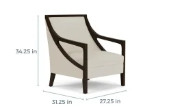 Mor Furniture Hopkins Accent Chair In Light Natural