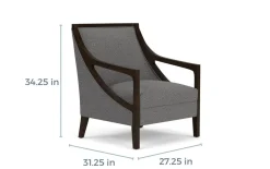 Mor Furniture Hopkins Accent Chair In Light Natural