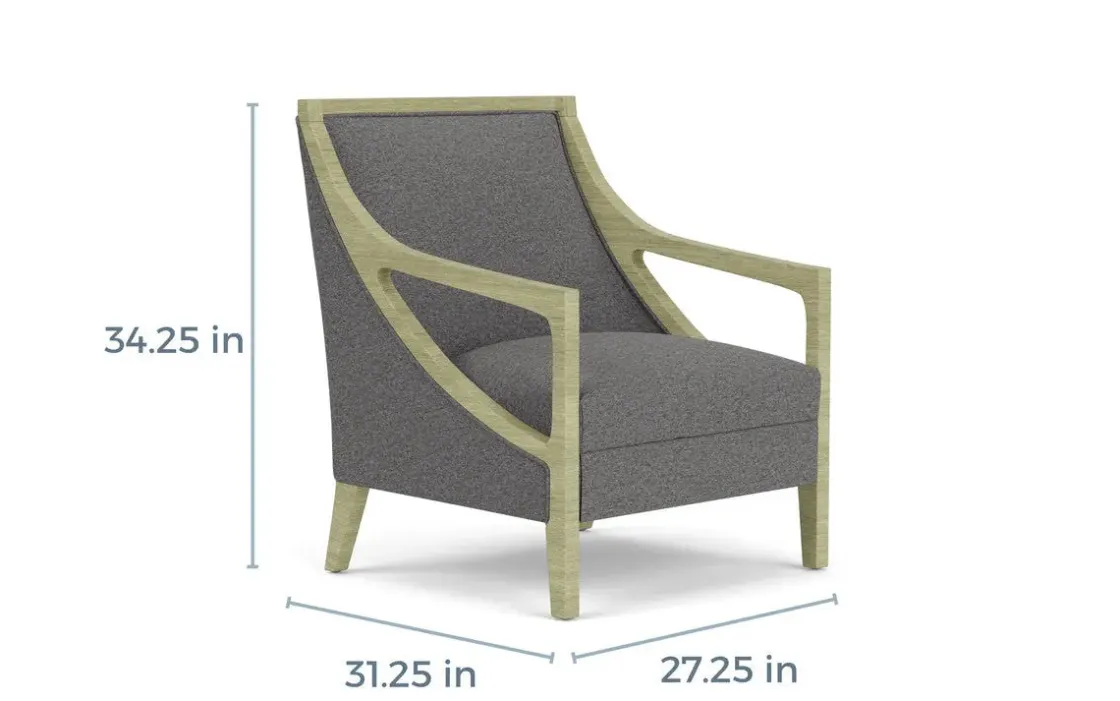 Mor Furniture Hopkins Accent Chair In Light Natural