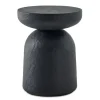 Mor Furniture Hurlee Outdoor Round Accent Table In Gray