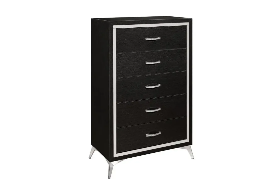 Mor Furniture Huxley Chest In Black
