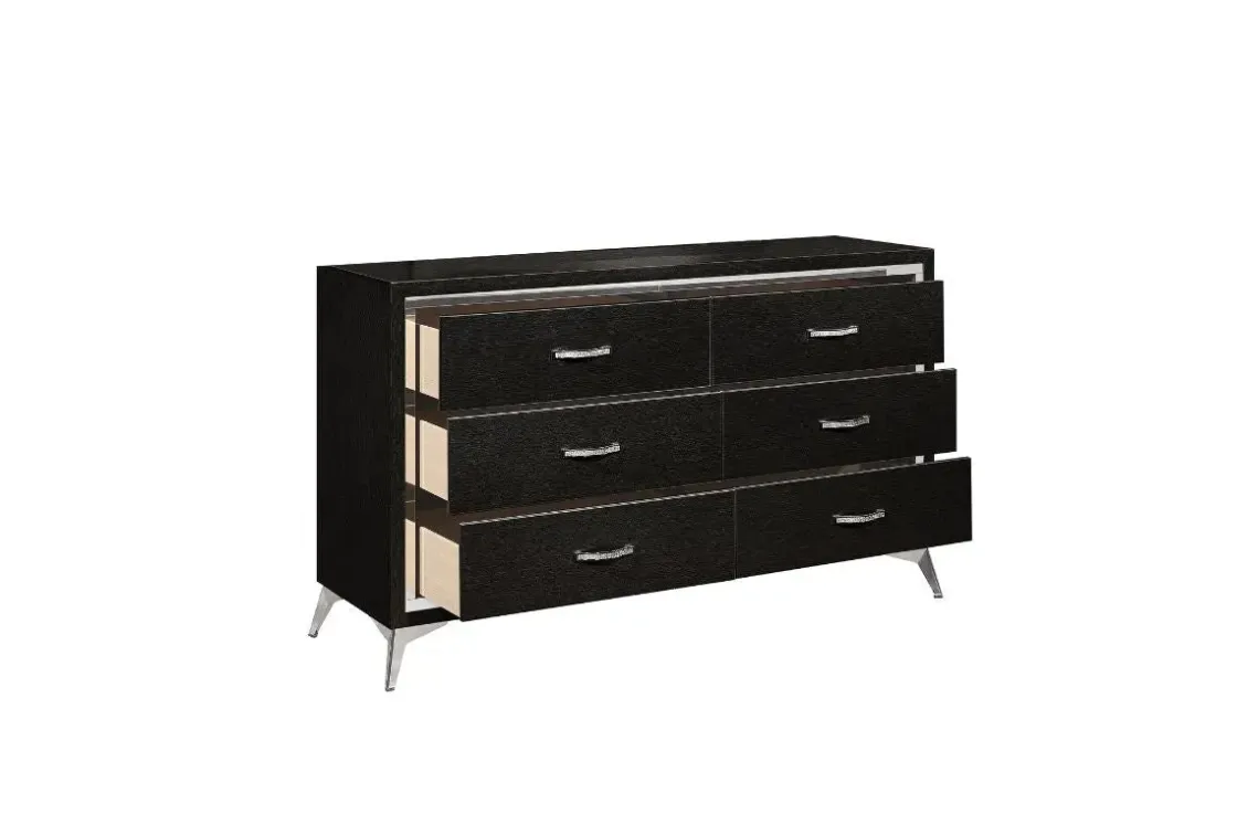 Mor Furniture Huxley Dresser In Black