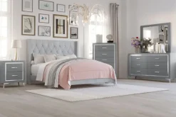 Mor Furniture Huxley Mirror In Gray