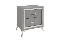 Mor Furniture Huxley Nightstand In Gray