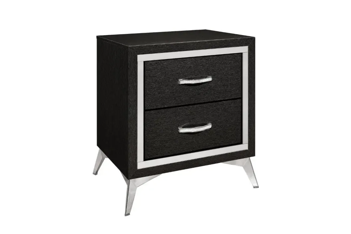 Mor Furniture Huxley Nightstand In Gray