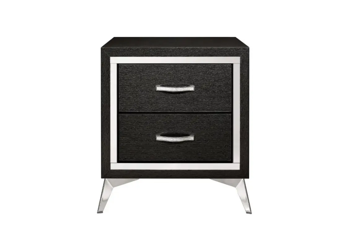 Mor Furniture Huxley Nightstand In Gray