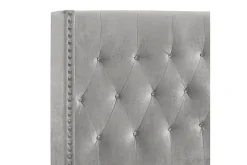 Mor Furniture Huxley Panel Bed In Gray, Full