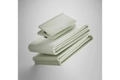 Mor Furniture Iced Bamboo Cooling Sheets & Pillowcase Set In Charcoal, Twin