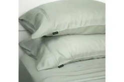 Mor Furniture Iced Bamboo Cooling Sheets & Pillowcase Set In Charcoal, Twin