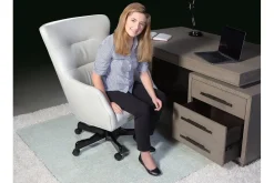 Mor Furniture Invisimat Glass Chair Mat, 36’ X 46’