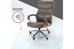 Mor Furniture Invisimat Glass Chair Mat, 36’ X 46’