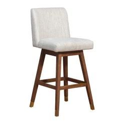 Mor Furniture Isabella Swivel Barstool In Beige