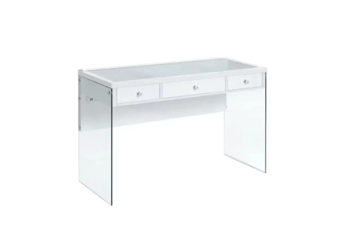 Mor Furniture Jacey Vanity Base In White