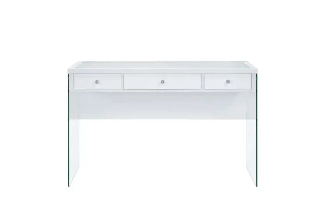 Mor Furniture Jacey Vanity Base In White