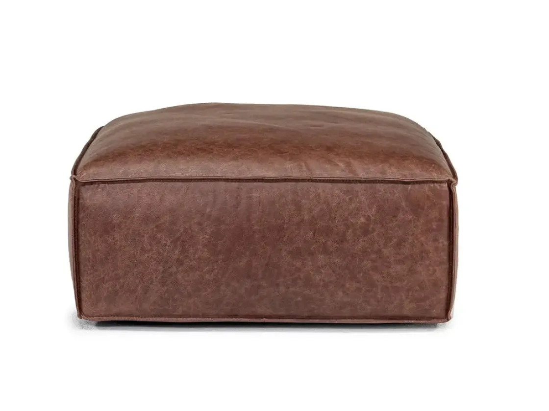 Mor Furniture Jakob Accent Ottoman In Sherpa Gray