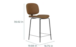 Mor Furniture James Counter Height Stool In Slate