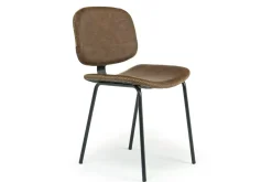 Mor Furniture James Side Chair In Mocha Leather