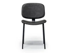 Mor Furniture James Side Chair In Mocha Leather
