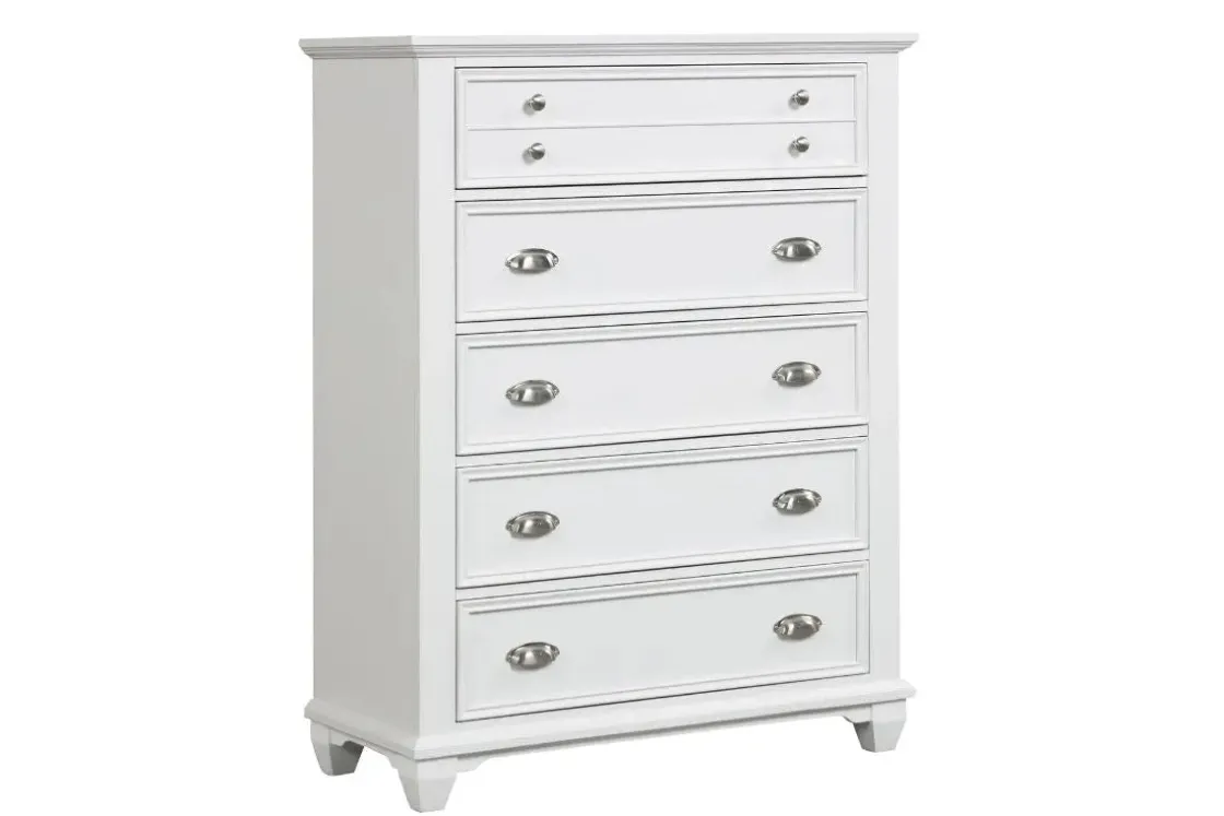Mor Furniture Jamestown Chest In White