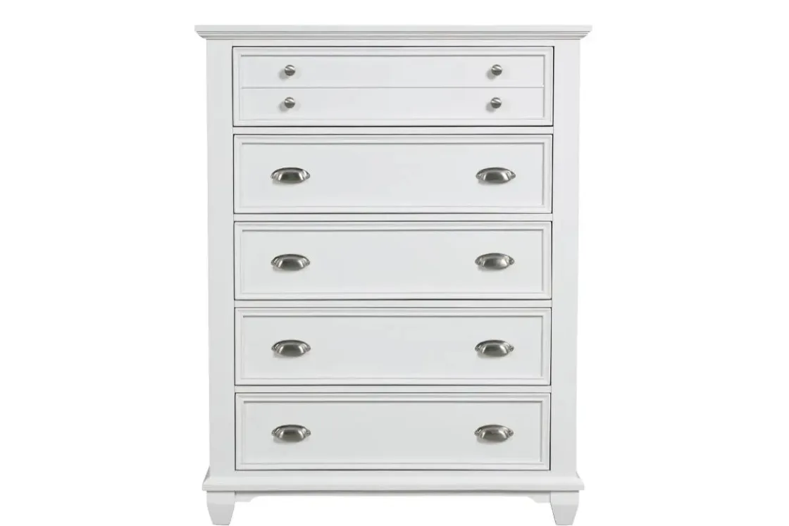 Mor Furniture Jamestown Chest In White