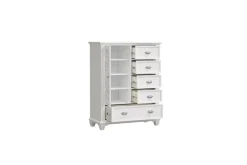 Mor Furniture Jamestown Door Chest In White
