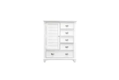 Mor Furniture Jamestown Door Chest In White