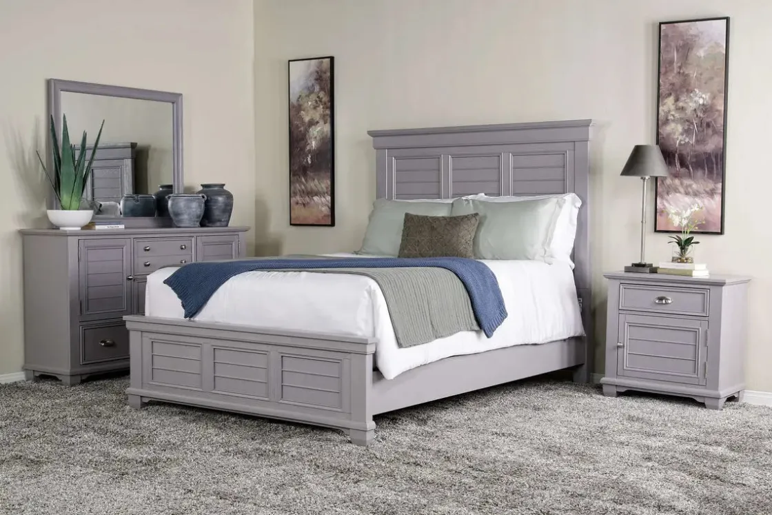 Mor Furniture Jamestown Dresser In Gray