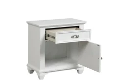 Mor Furniture Jamestown Nightstand In White