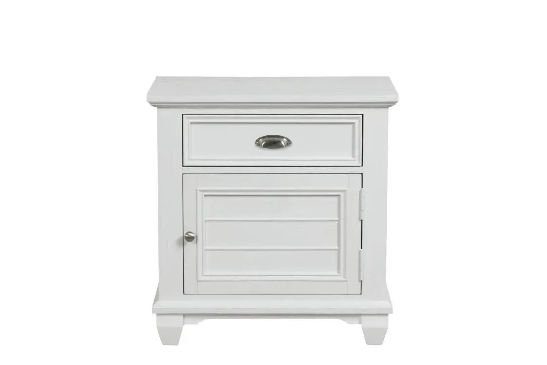 Mor Furniture Jamestown Nightstand In White
